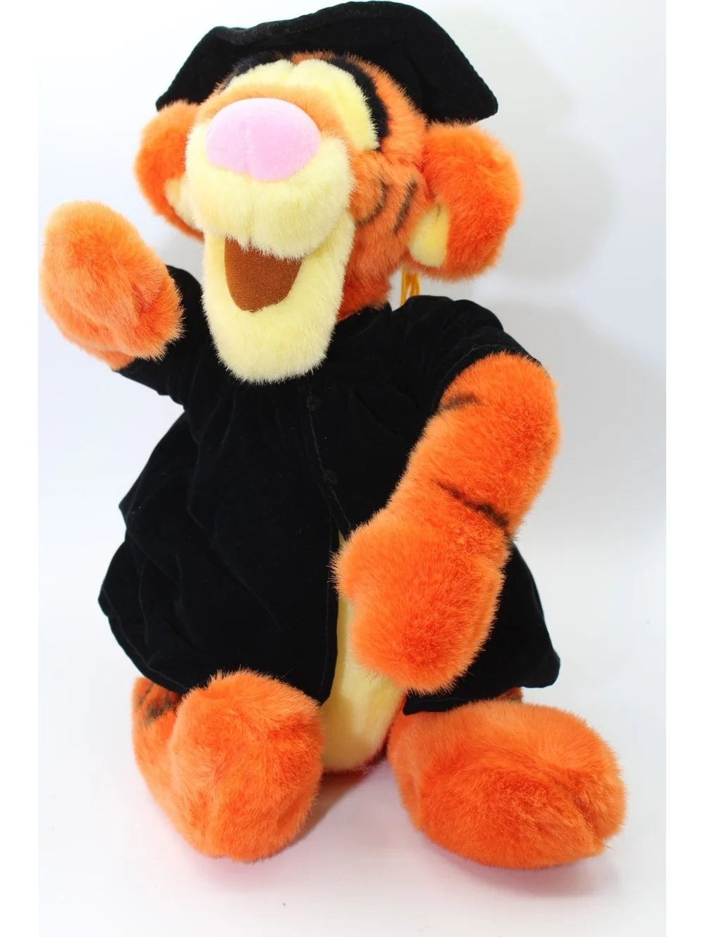 VTG Disney Winnie the Pooh Tigger Graduation Cap & Gown Plush Animal Stuffed 13